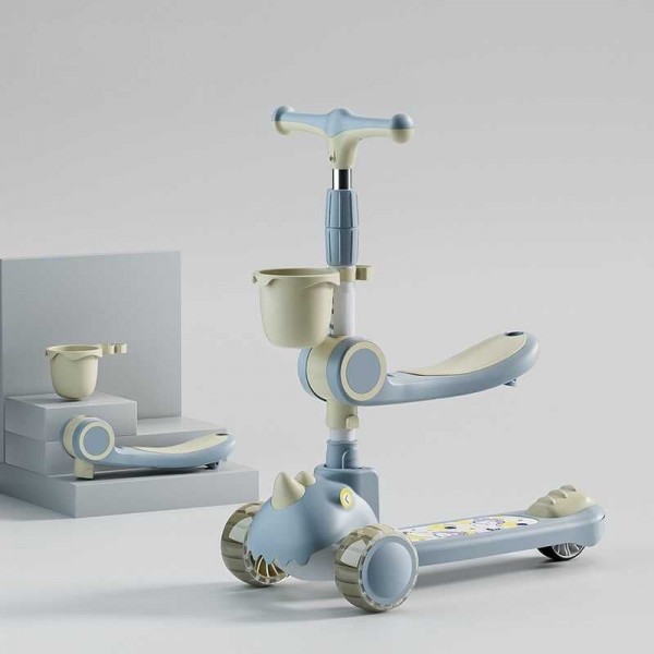 Самокат триколісний з сидінням FM-8060/06 Самокат триколісний з сидінням FM-8060/06