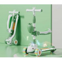 Самокат триколісний з сидінням "Skyper" T-2163/62