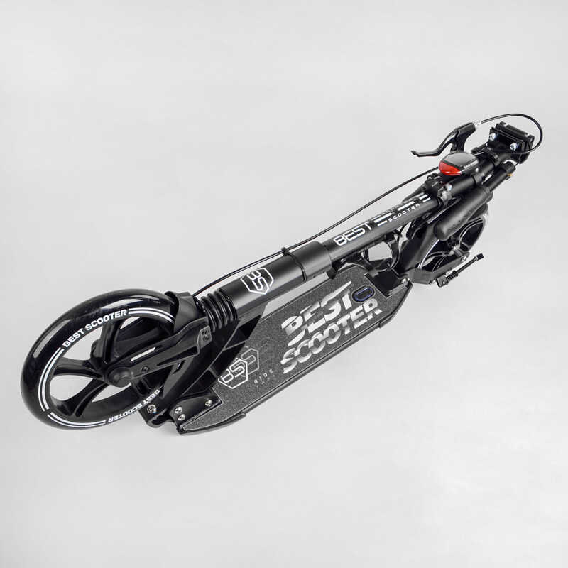 Самокат двухколесный "Best Scooter" 24215-B черный