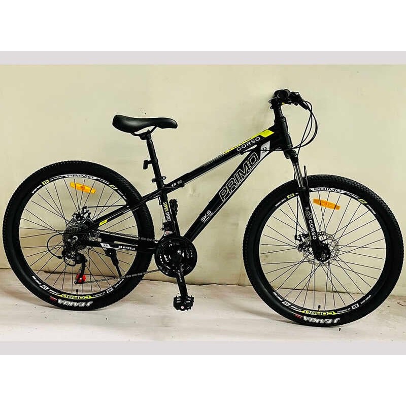 Спортивний велосипед 26" дюймів, рама 13" CORSO PRIMO RM-26311 (3*7s) чорний