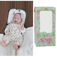 Пупс QM 24049 (12) "TK Group", функціональний, висота: 42 см, гумовий, пустушка, пляшечка, памперс, шапочка, в коробці