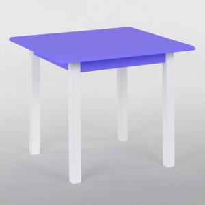 гр Столик 60*60 колір фіолетовий, квадратний (1) высота 52 см. "Игруша"