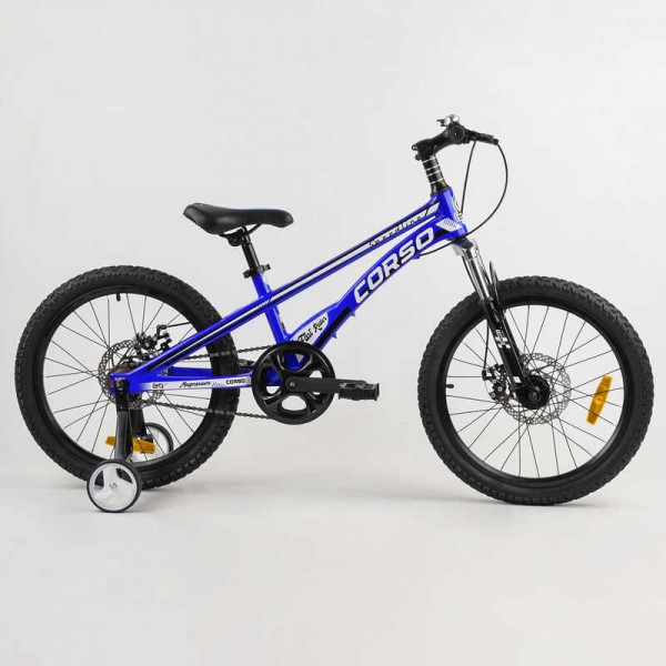 Дитячий магнієвий велосипед 20`` CORSO "Speedline" MG-39427 синій