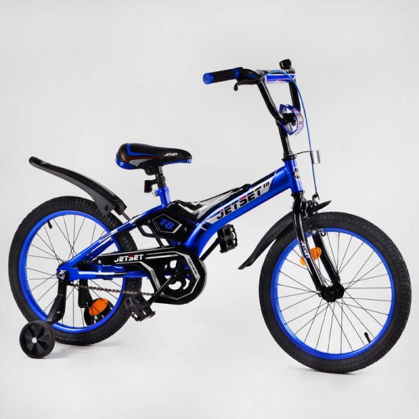 Велосипед 18" дюймів "Jet Set" JS-N1803 синій