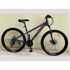 Спортивний велосипед 26" дюймів, рама 13" CORSO PRIMO RM-26808 (3*7s) сірий