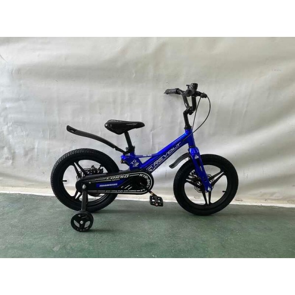 Велосипед з магнієвою рамою на 5-7 років 16" дюймів Corso REVOLT MG-16469 синій