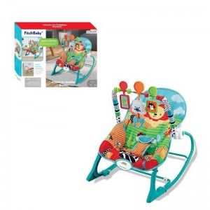 Дитячий шезлонг для новонародженних Fitch Baby 98615 блакитний