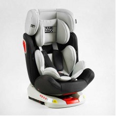 Автокресло поворотное с ISOFIX 9 мес - 12 лет, группа 1/2/3, Joy SafeMax SF-62860 серое