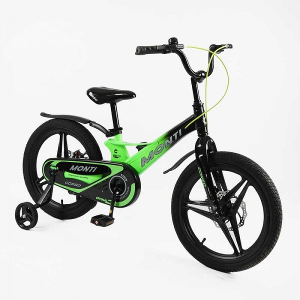 Велосипед 18" дюймів 2-х колісний Corso «Monti» MT-18933 Велосипед 18" дюймів 2-х колісний Corso «Monti» MT-18933