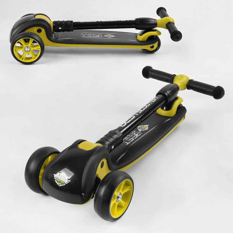 Дитячий триколісний самокат Best Scooter 84377 Best Scooter жовтий