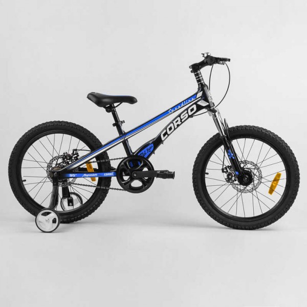 Дитячий магнієвий велосипед 20`` CORSO "Speedline" MG-64713 синій