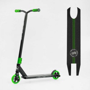 Самокат трюковий LR-65215 Best Scooter "LineRunner" чорно-зелений