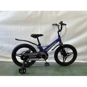 Велосипед 2-х колесный для мальчика 18" дюймов Corso CONNECT MG-18763 синий