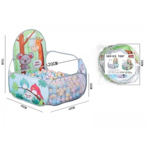 Детский игровой текстильный манеж 120х60х75 см, раскладной 1207