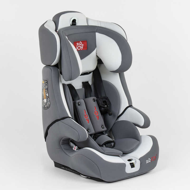 Универсальное автокресло ISOFIX от 9 месяцев до 12 лет (Группа 1-2-3) Joy FX 9559 серый