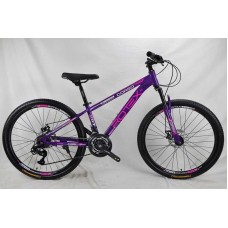 Спортивный велосипед 26" дюймов, рама 13" CORSO Rotex RX-26493 (3*7s) фиолетовый