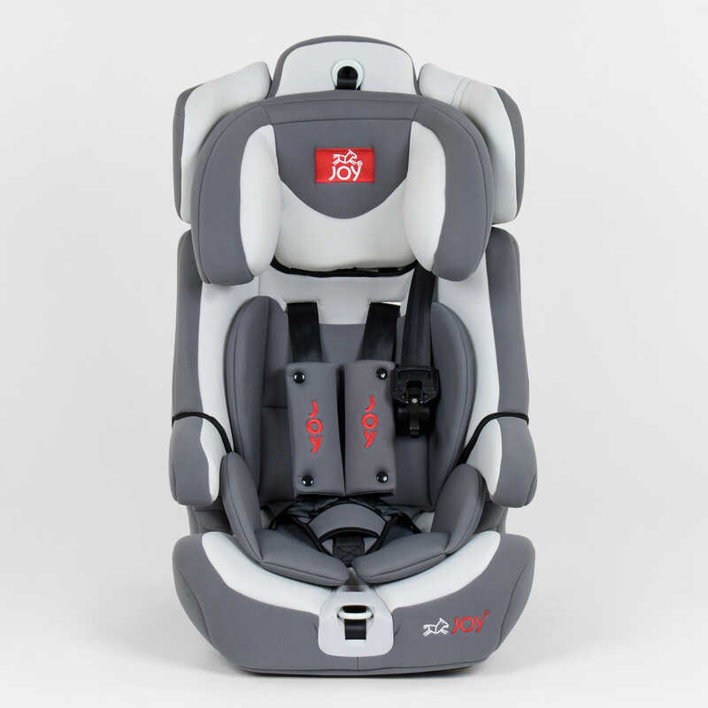 Универсальное автокресло ISOFIX от 9 месяцев до 12 лет (Группа 1-2-3) Joy FX 9559 серый