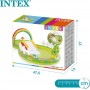 Надувной игровой центр с горкой "Мой сад" Intex 57154