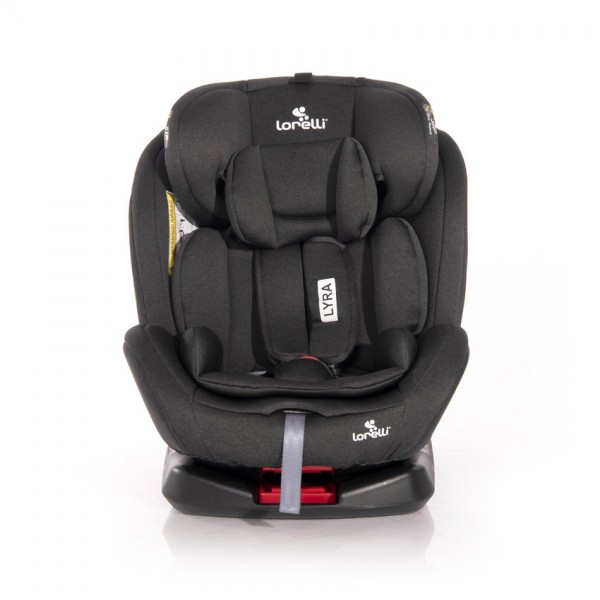 Автокресло Lorelli Lyra Isofix (0-36 кг) Черный