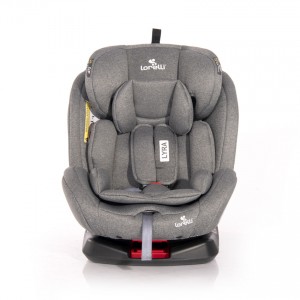 Автокрісло Lorelli Lyra Isofix (0-36 кг) Сірий