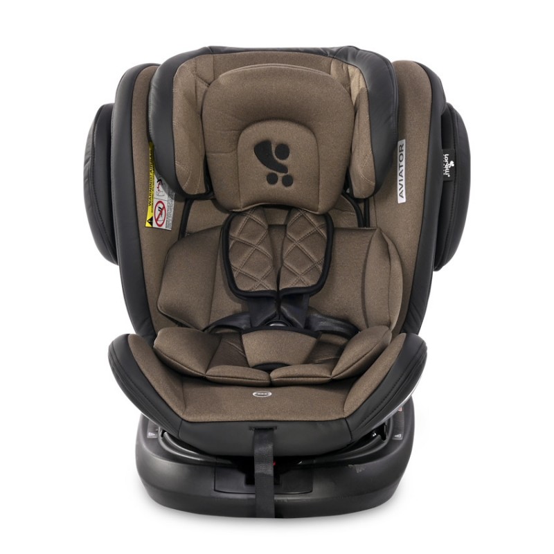 Автокресло поворотное 0+/1/2/3 Lorelli Aviator Isofix Fosil Beige (10071302121)