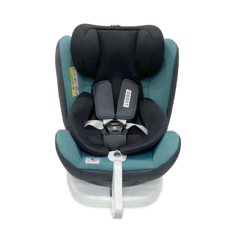 Автокресло 0+ /1/2/3 Lorelli Lusso SPS Isofix вес 0-36 кг Brittany Blue бирюзовый