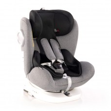 Автокресло 0+ /1/2/3 Lorelli Lusso SPS Isofix вес 0-36 кг Grey сірый