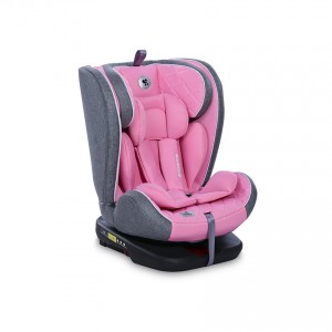 Автокрес Lorelli Roto Isofix (0-36 кг) Рожевий