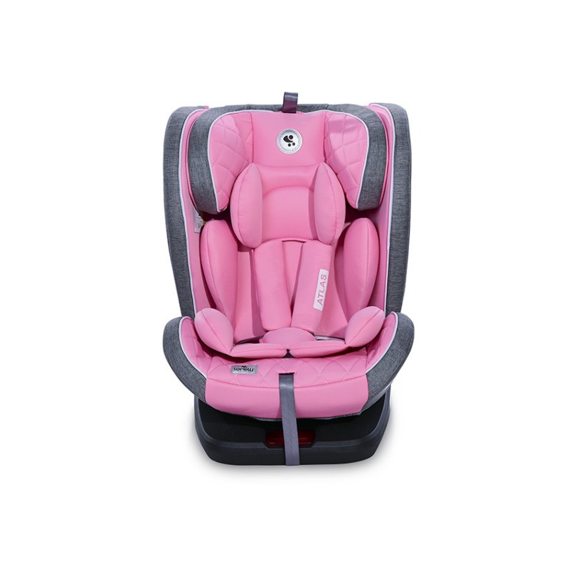 Aвтокресло Lorelli Atlas Isofix 0-36 кг Розовый