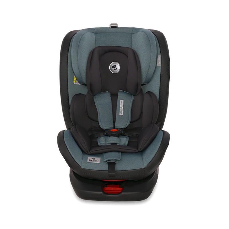 Автокрісло-ребордер Lorelli Nebula Isofix 0-36 kg Arctic Leather бірюзовий