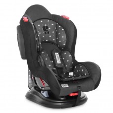 Автокресло для детей 0-7 лет (0-25 кг) Lorelli Jupiter Black Crowns Черный с белым