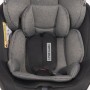 Поворотне автокрісло-ребордер Lynx Isofix 0-36 кг Black Graphite темно-сіре