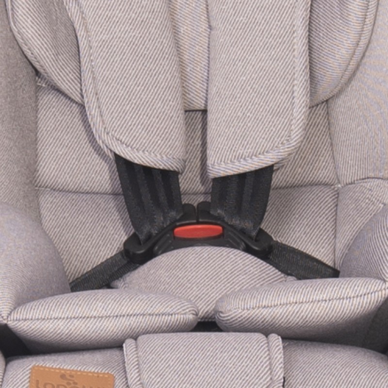 Автокресло-ребордер Lorelli Nebula Isofix 0-36 kg Black Leather черный