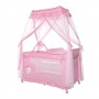 Кровать - манеж с балдахином Lorelli Magic Sleep Mellow Rose Ballerina Bear