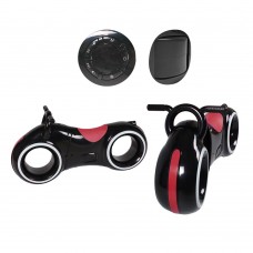 Дитячий біговел Tron Bike (космобайк) Bluetooth з Led підсвічуванням коліс Tilly GS-0020 Black/Red
