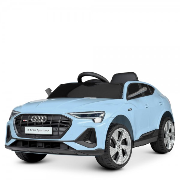 Детский электромобиль машина Audi (Ауди) M 4806EBLR-4 голубой