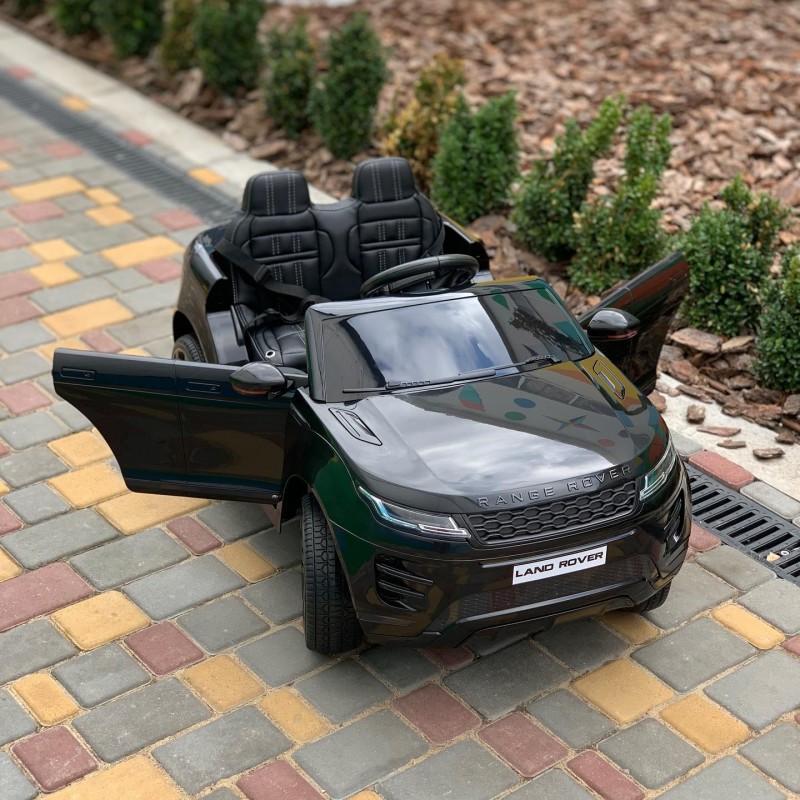 Дитячий електромобіль Джип в стилі Land Rover M 4418EBLR-2 чорний