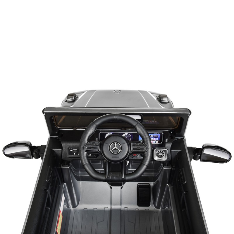 Дитячий електромобіль джип Mercedes AMG (Мерседес) BAMBI M 4179EBLRS-11 сірий