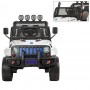 Дитячий повнопривідний електромобіль JEEP BAMBI M 3237EBLR-1 білий