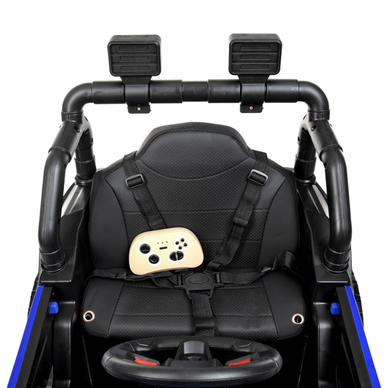 Дитячий електромобіль Джип Bambi Racer M 4198EBLR-4 синій