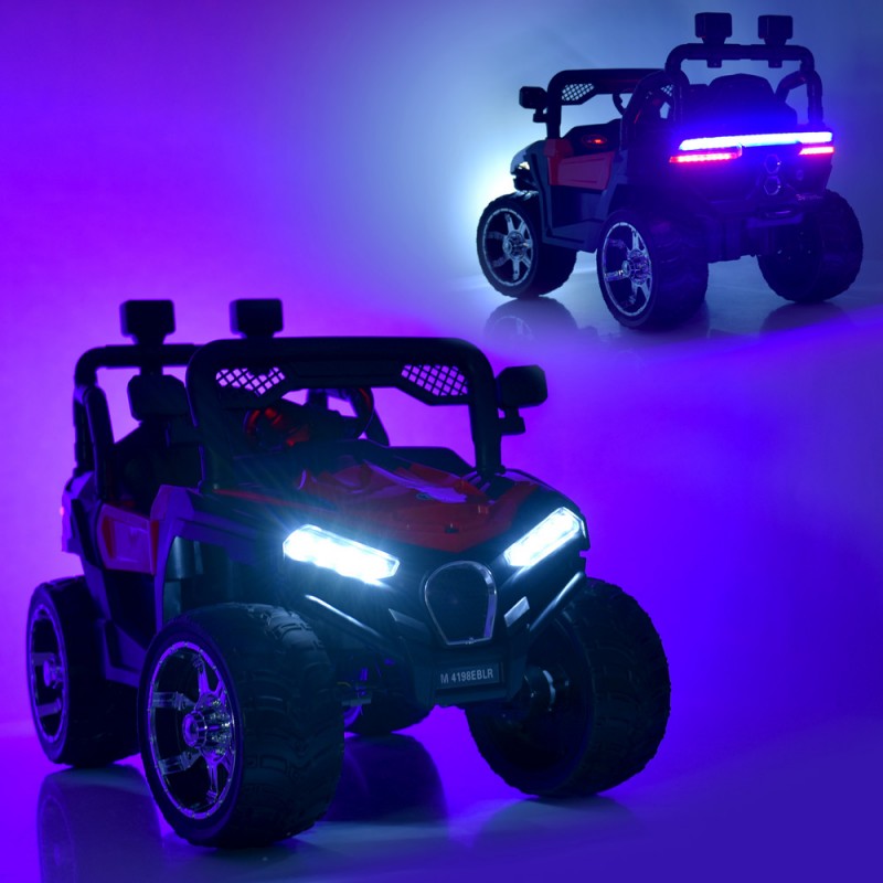 Дитячий електромобіль Джип Bambi Racer M 4198EBLR-3 червоний