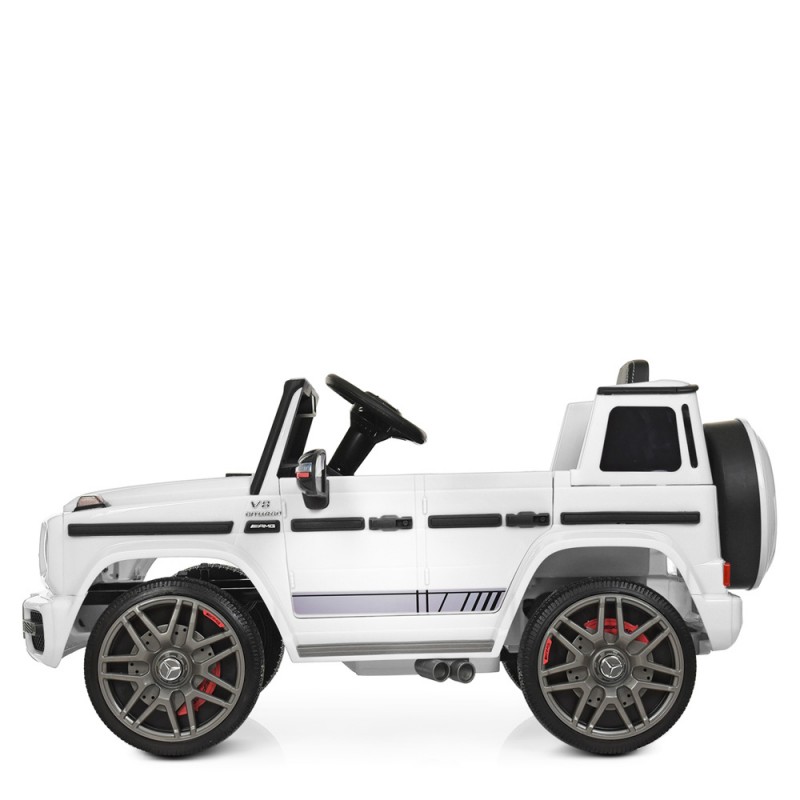 Дитячий електромобіль джип Mercedes AMG (Мерседес) BAMBI M 4179EBLR-1 білий