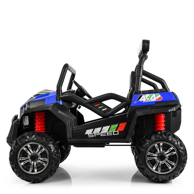 Дитячий двомісний електромобіль 4×4 Buggy (Баггі) M 3454(2)EBLR-4 синій
