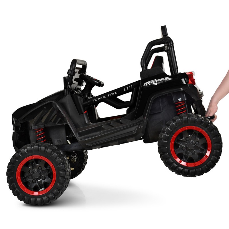 Дитячий 4-х моторний електромобіль позашляховик Buggy (Багі) M 3804EBLR-2-3 чорний