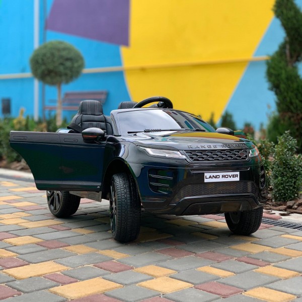 Дитячий електромобіль Джип в стилі Land Rover M 4418EBLR-2 чорний