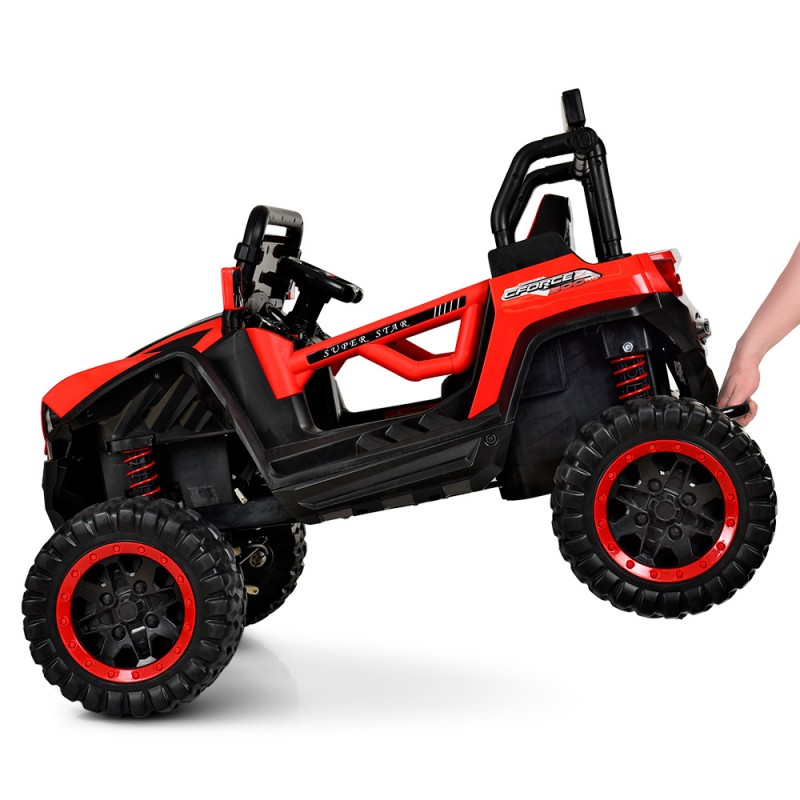 Дитячий 4-х моторний електромобіль позашляховик Buggy (Баггі) M 3804EBLR-3 червоний