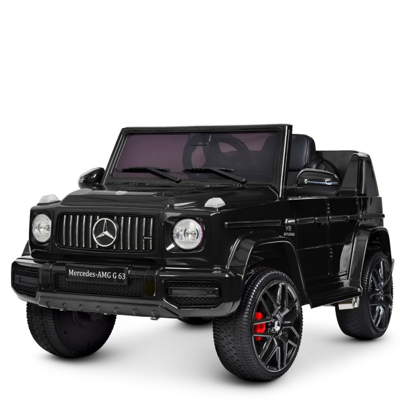 Дитячий електромобіль джип Mercedes M 4280EBLRS-2 чорний