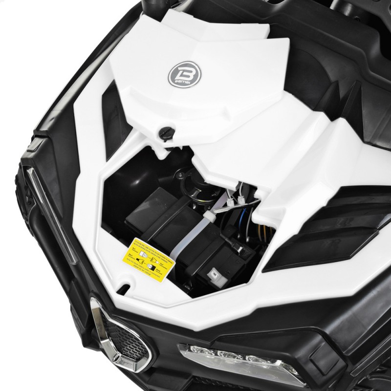 Дитячий електромобіль Джип Bambi Racer M 4198EBLR-1 білий