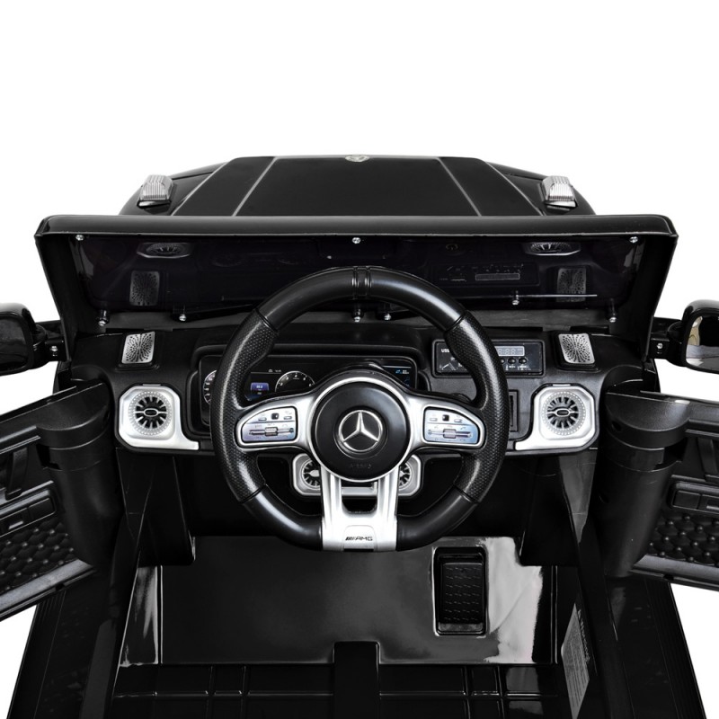 Дитячий електромобіль джип Mercedes M 4280EBLRS-2 чорний