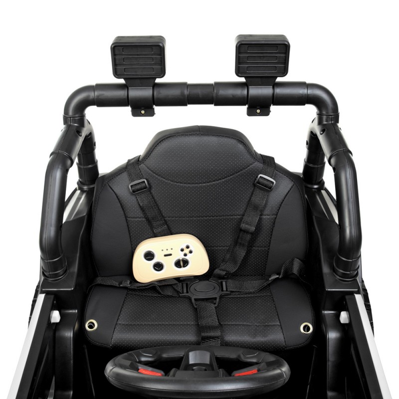 Дитячий електромобіль Джип Bambi Racer M 4198EBLR-1 білий